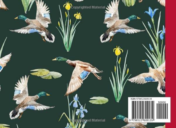 Guest Book: Guest Book Ducks Cover , Guest book for Your Birthday Party, Anniversary, Bridal Shower, Visitors - 150 Pages, Size 8.25" x 6" by Alexandra Arnold