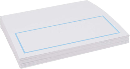 Single Line Border Printable Place Cards, Gold (Choose Color), Set of 60 (10 Sheets), Laser & Inkjet Printers - Wedding, Party, Dinner, and Special Events - Made in the USA