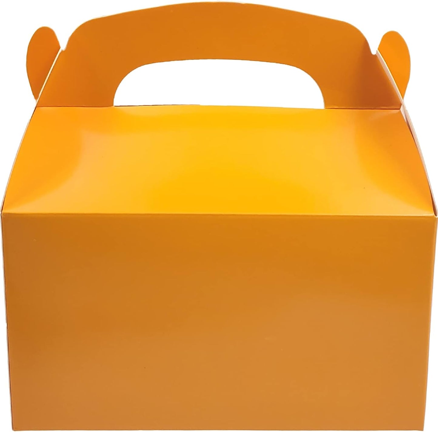 The Dreidel Company 12-Pack Black Gable Treat Boxes, Goodies Favor Box for Kids Birthday, Candy Boxes Party Favors, Weddings Events, Baby Shower, 6.25" x 3.5" x 3.5" Inch