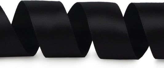 Ribbli Double Faced White Satin Ribbon,3/8” x Continuous 25 Yards,Fabric Ribbon use for Bows Bouquet,Gift Wrapping,Floral Arrangement