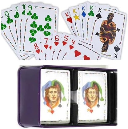 Five Card Game for Crowns in Collectible Tin 1-7 Players Family Party Rummy Style