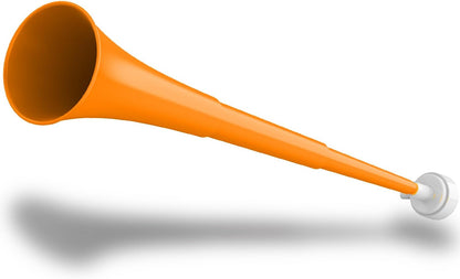 Collapsible Stadium Horn 24 Inch Vuvuzela Plastic Trumpet Blow Horns Noise makers for Sporting Events School Sports Football Games Party Supplies Favors Accessories (Black)