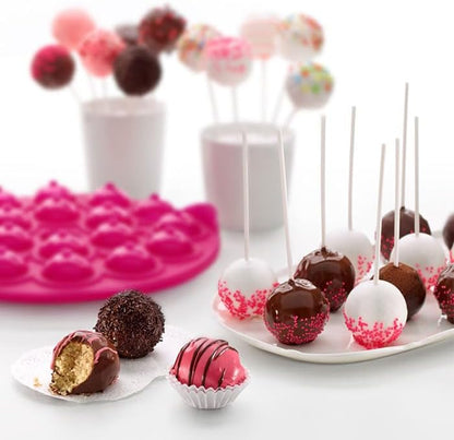 Cake Pop Sticks, 8" Paper Sticks for Cake Pops, Lollipops, Candy Apples, 100/Pack, Bake Shop Supply