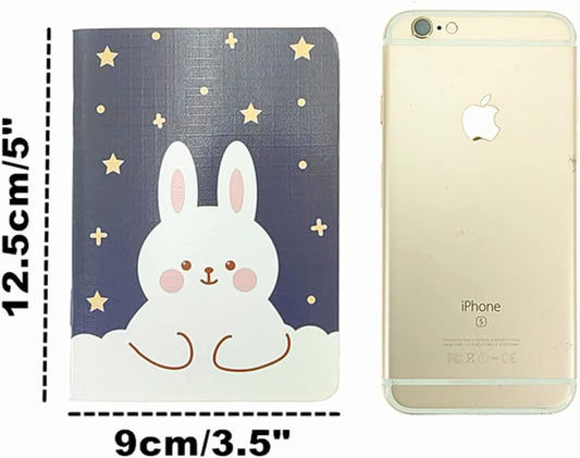 ALIMITOPIA 24pcs Mini Notebook Portable Pocket Notebook Journal Steno Memo MiniDaily NotePad,3.5X5 inches,24 sheets,College Ruled Pages(Cartoon Animals)