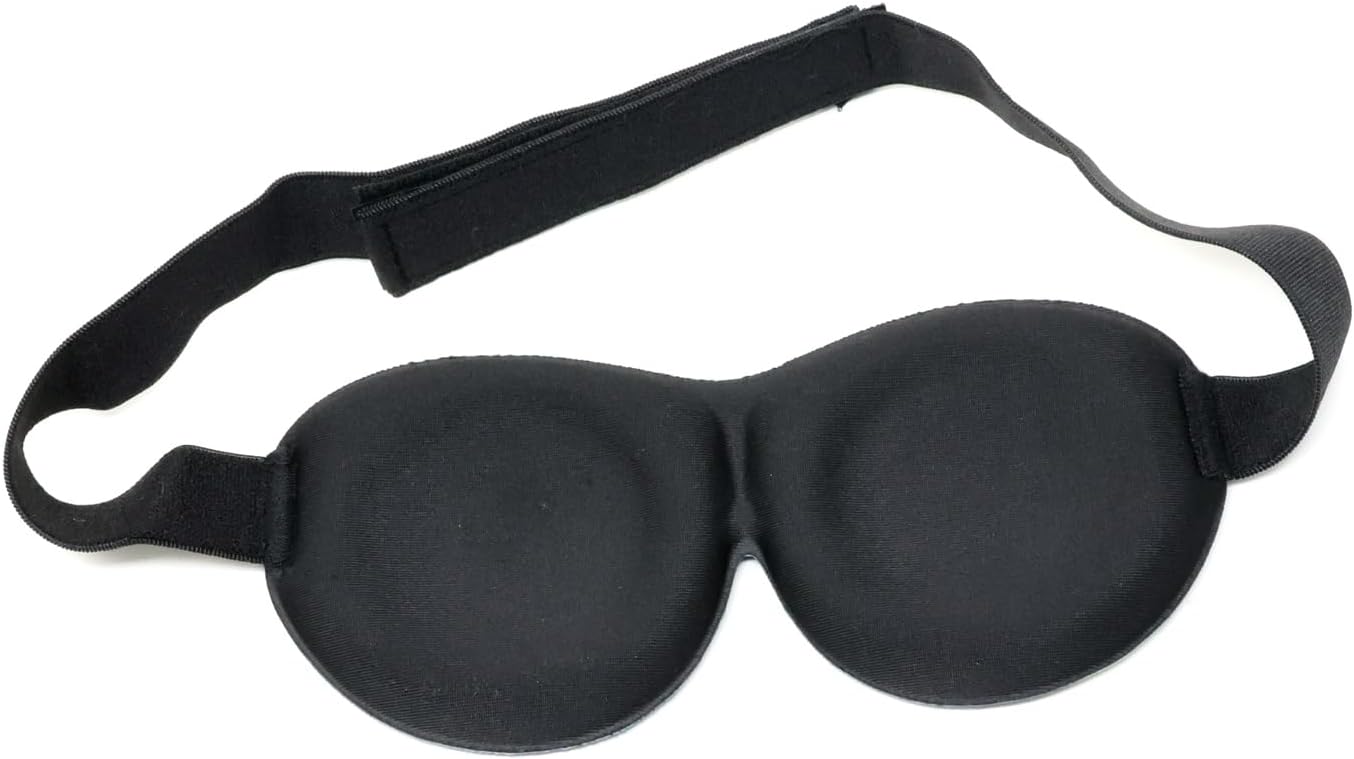 Honbay 3D Funny Eyeshade Soft Sleep Eye Mask with Adjustable Head Strap for Travel, Game, Party, Rest, Sleeping, etc (for Man)