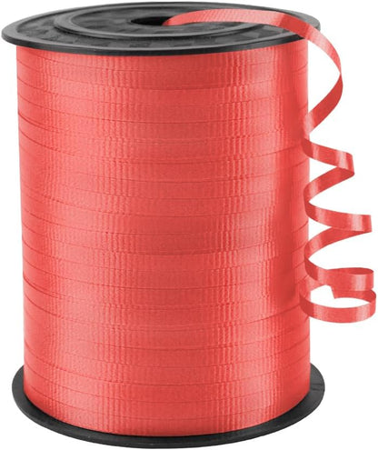 KMER LIFE White Crimped Curling Ribbon, 1/5" Wide x 500 Yards Christmas Curling Ribbons for Gift Wrapping, Party Decoration, Balloon String, Crafting, Balloon Ribbons for Florist Flower (1 Roll)