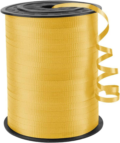 KMER LIFE White Crimped Curling Ribbon, 1/5" Wide x 500 Yards Christmas Curling Ribbons for Gift Wrapping, Party Decoration, Balloon String, Crafting, Balloon Ribbons for Florist Flower (1 Roll)