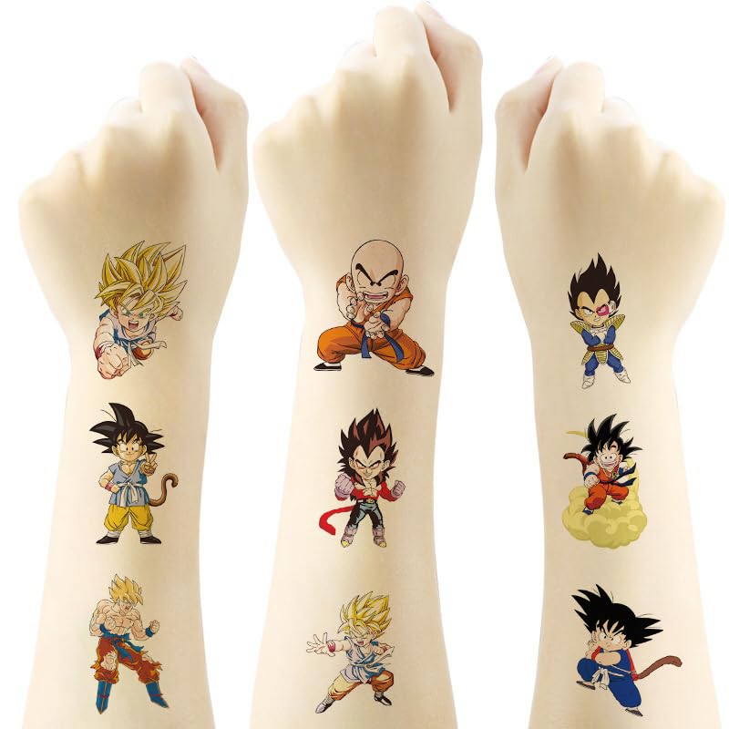 40Sheets Cartoon Mario Temporary Tattoos for Kids Birthday Party Favors Cute Mario Decoration Sticker Gifts for Girl Boys Home Activity Class Prizes Carnival Christmas Rewards