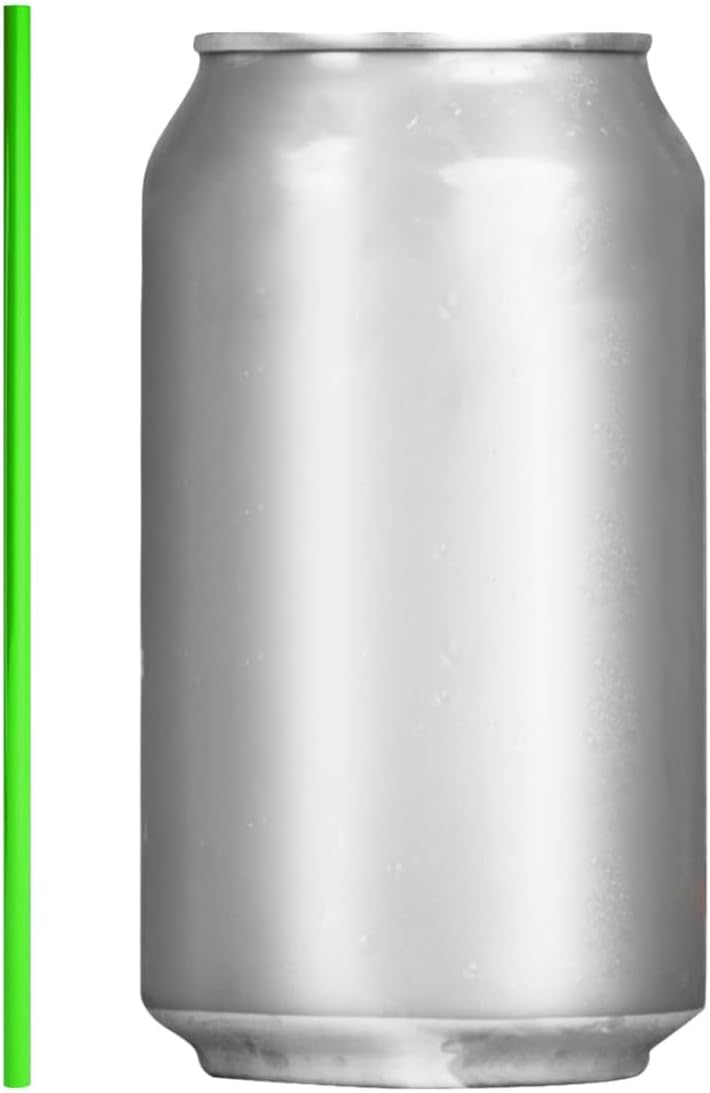 Disposable Plastic Coffee Stirrer Straw - 5 Inch Sip Stir Stick (1000, Neon)