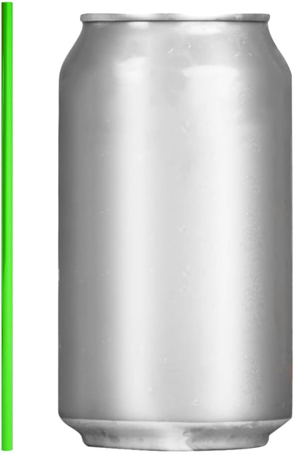 Disposable Plastic Coffee Stirrer Straw - 5 Inch Sip Stir Stick (1000, Neon)