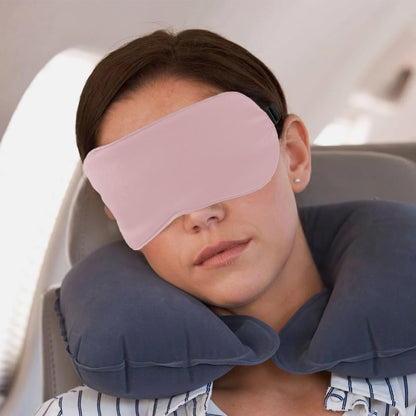 2 PCS Black Satin Sleep Masks, Adjustable Silk Eye Mask for Sleeping, Blind Folds Soft Breathable Blindfold for Adults Couples Play Party Games Airplane Travel Essentials Eye Covers Patches Night Mask
