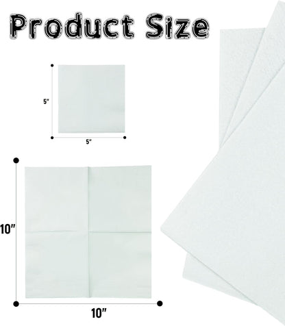 24 colors Cocktail Napkins 5 * 5inch disposable Beverage Napkin paper for Cocktail, Wedding, Dinner，Brithday Party Dessert Wine Paper Napkins（ 120 Count）
