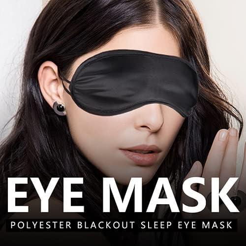 AKOAK 10 Pieces Game Party Sleep Travel Eye Mask, Lightweight Shading Eye Protection Rest Eye Mask, with Nose Pad and Adjustable Strap, Unisex (Pink)