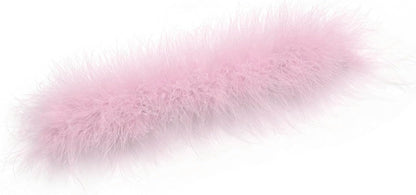 2Pcs Feather Wristbands, 9.65inch Soft Feather Wrist Slap Bracelet Cuffs, Snap Ring, Circle Slap Wrist Decoration Cuffs for Party Decoration