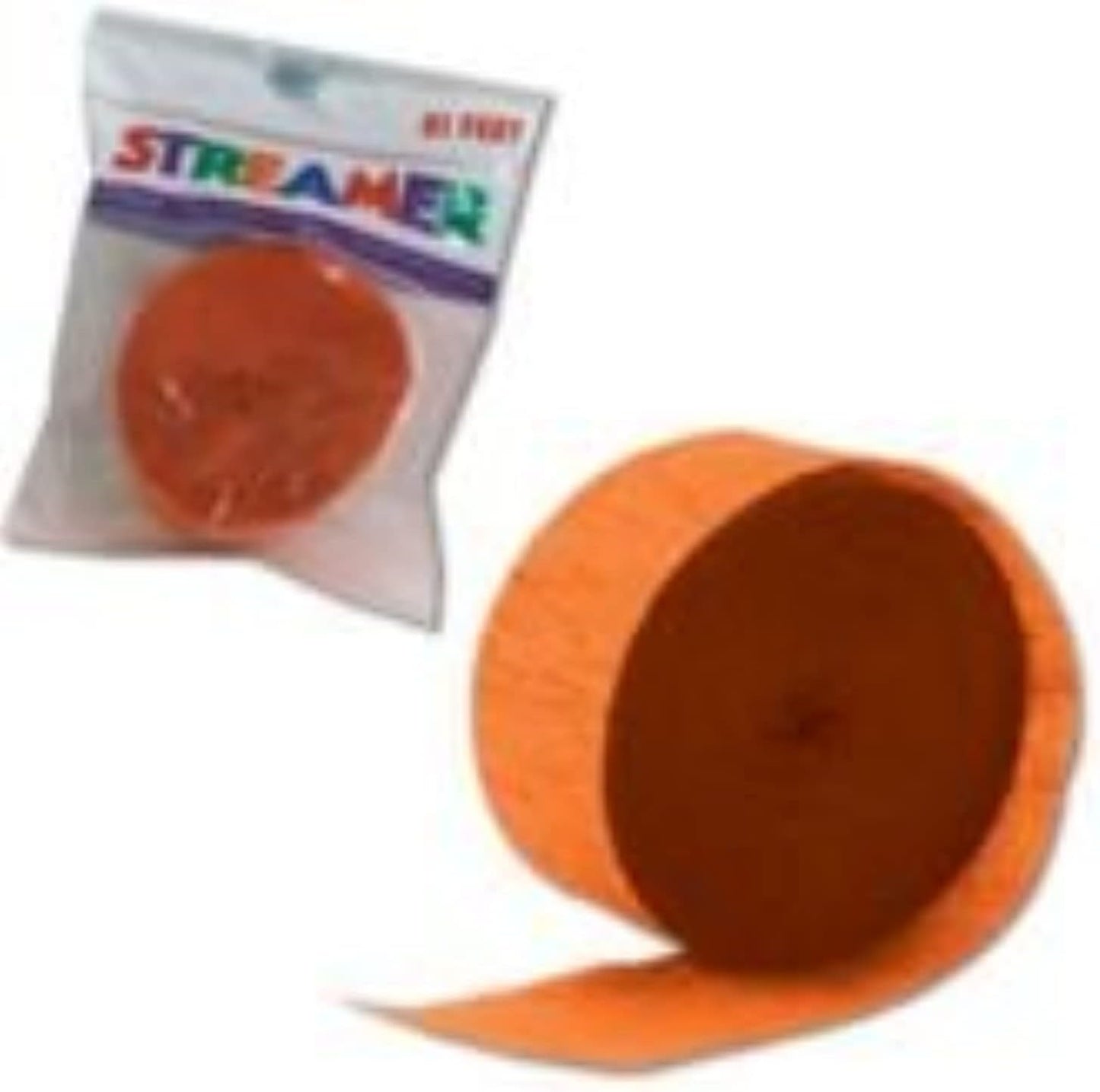 Unique Industries Crepe Paper Streamer, 81ft, Pastel Pink