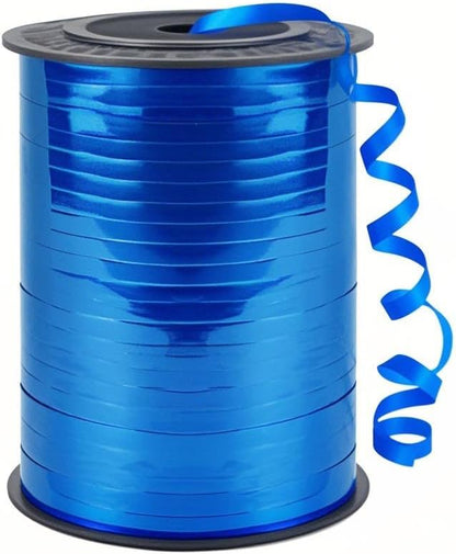 500 Yard Bright Blue Balloon String, 1/5" Ribbon Curling for Gift Wrapping, Balloon Ribbon, Birthday, Party, Festival, Florist Flowers Decoratio, Art Craft
