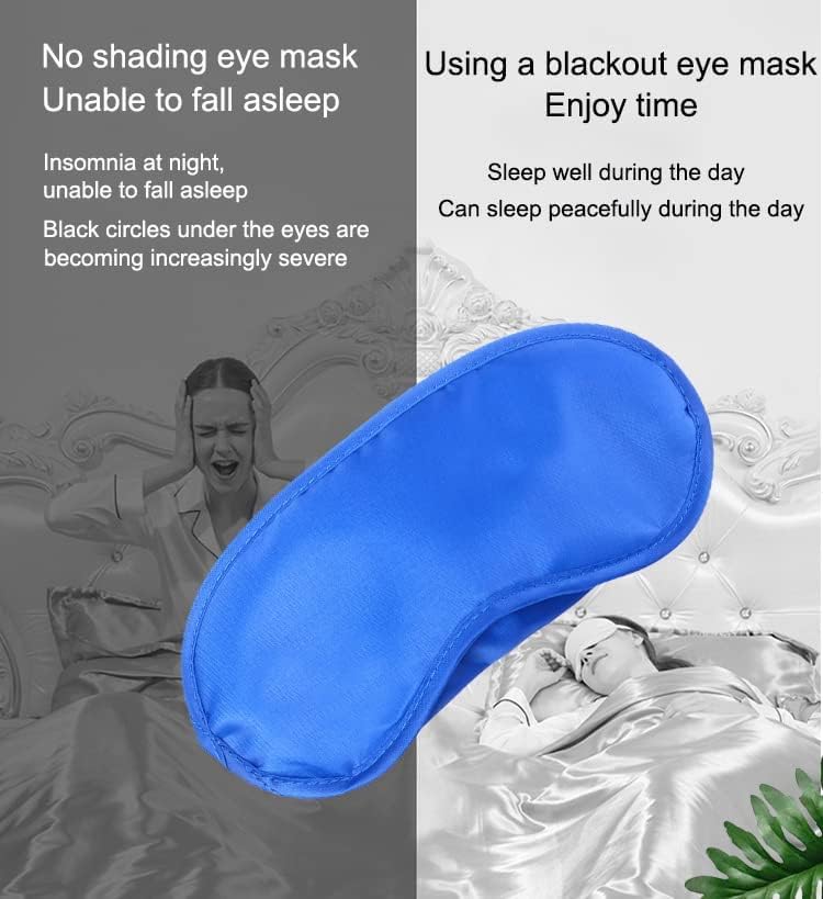 AKOAK 10 Pieces Game Party Sleep Travel Eye Mask, Lightweight Shading Eye Protection Rest Eye Mask, with Nose Pad and Adjustable Strap, Unisex (Pink)