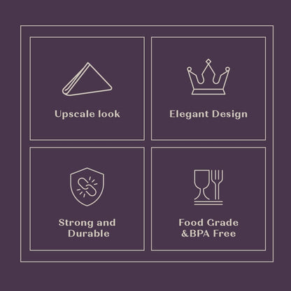 SETUP [160 Count] Disposable Silverware, Silver Combo Cutlery - 80 Forks, 40 Spoons, 40 Knives - Heavy Duty, and Durable Silver Plastic Silverware Set Great for Parties, Events and Everyday use