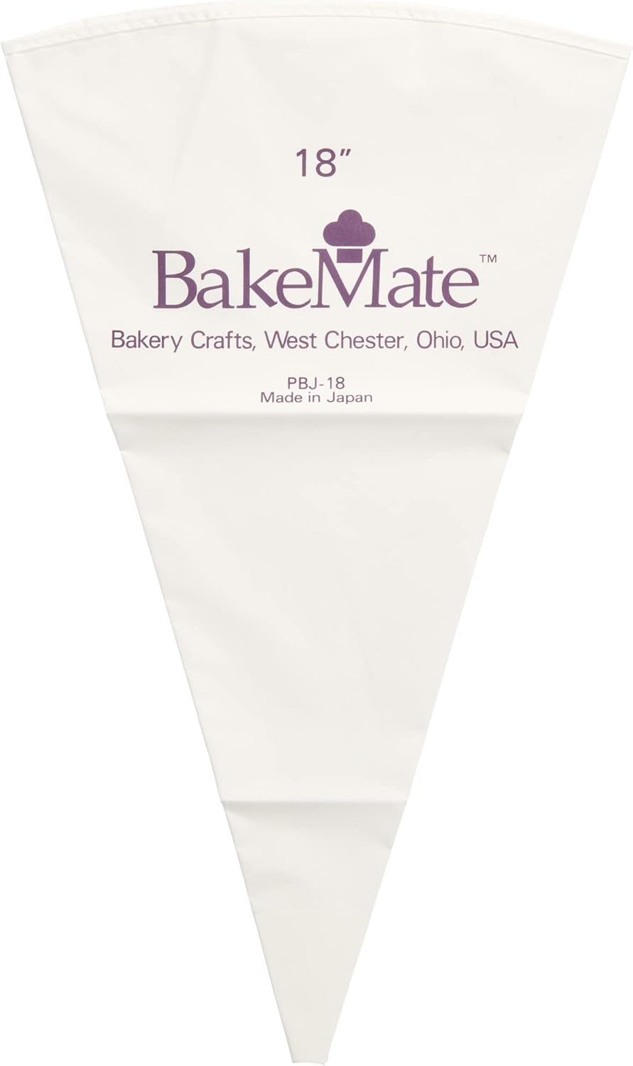 Reusable Pastry Bag, 16", Double-Coated Polyurethane Cake Piping Bag, Reinforced Bottom, Stitched Boarder, For Piping Frosting on Cakes, Cupcakes, and Cookies - 16"
