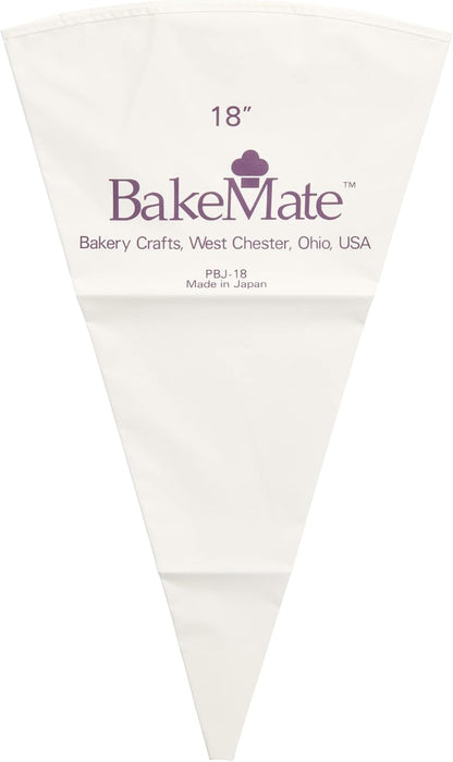 Reusable Pastry Bag, 16", Double-Coated Polyurethane Cake Piping Bag, Reinforced Bottom, Stitched Boarder, For Piping Frosting on Cakes, Cupcakes, and Cookies - 16"