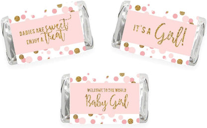 Andaz Press Blush Pink Gold Glitter Girl Baby Shower, Printable Table Tent Place Cards, 20-Pack, Seat Placement Cards Blank Place Cards For Table Settings Name Cards for Wedding, Graduation Food Cards - Colors B