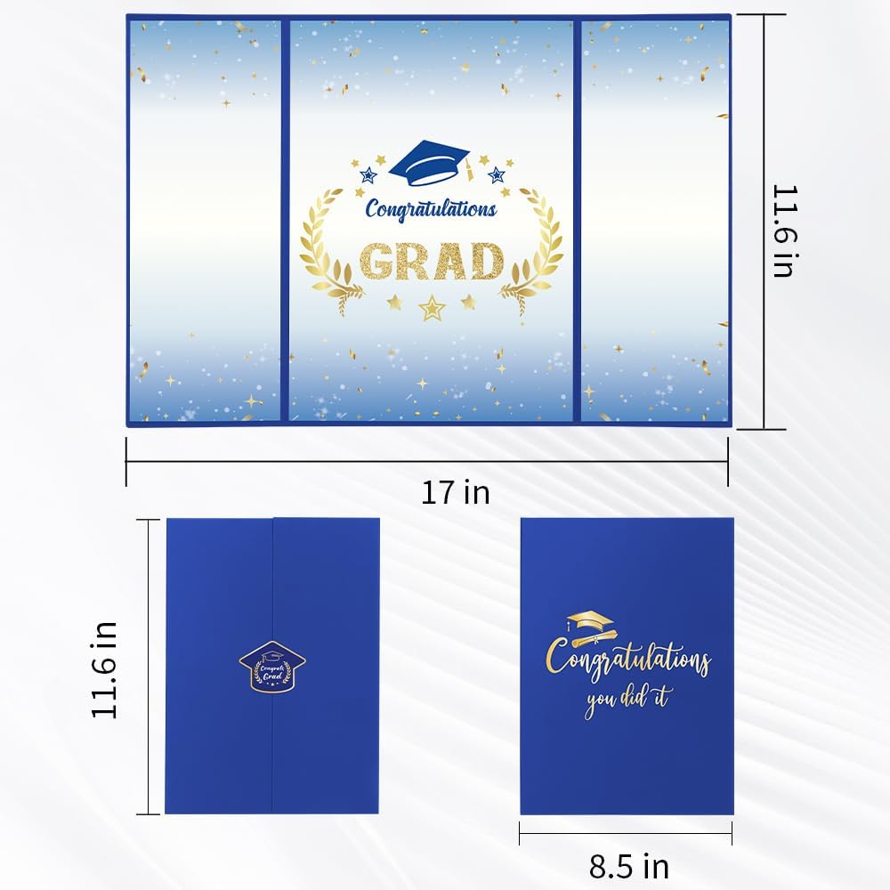 Graduation Decorations 2026, Black Gold Graduation Guest Book, Class of 2026 Grad Guestbook for Graduates Signature Congrats Grad Graduation Party Decorations Favors Supplies Gifts Idea Table Decor