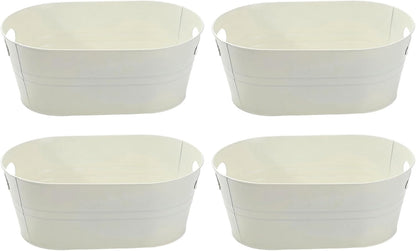 4-Pack 4 Gallon Drink Buckets,Ice Bucket,Beverage Buckets for Party