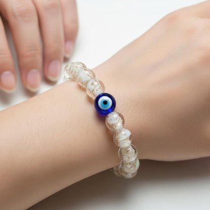 Handmade Glow-in-the-Dark Beaded Bracelet, Luminous Wrist Accessory, Fashion Bracelet for Women, Ideal Gift for Night Events, Parties & Birthdays