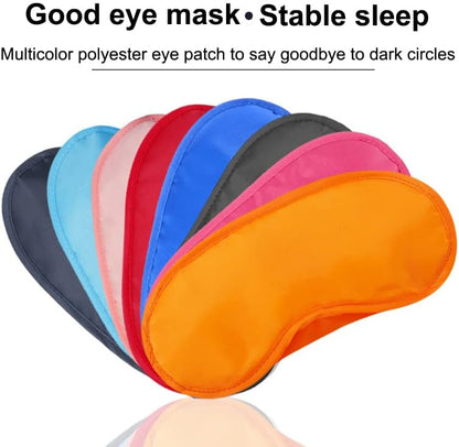 AKOAK 10 Pieces Game Party Sleep Travel Eye Mask, Lightweight Shading Eye Protection Rest Eye Mask, with Nose Pad and Adjustable Strap, Unisex (Pink)