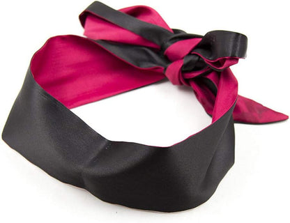 Soft Satin Eye Mask Blindfold Comfortable Sleeping Masks - 59 in x 2.8 in