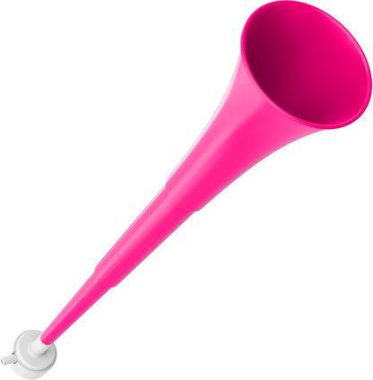 Collapsible Stadium Horn 24 Inch Vuvuzela Noise Makers Plastic Cheering Trumpet Blow Horns Noisemakers for Sporting Events Football Games School Sports Party Supplies Favors Accessories