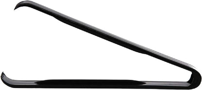 Party Essentials 6.5" Plastic Serving Tongs, 8-Count, Black