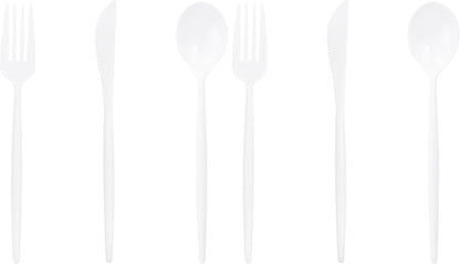 Supernal 180pcs Black Plastic Silverware Set - Heavy Duty Disposable Utensils (60 Forks, 60 Knives, 60 Spoons) - Elegant Black Cutlery for Parties, Weddings & BBQ