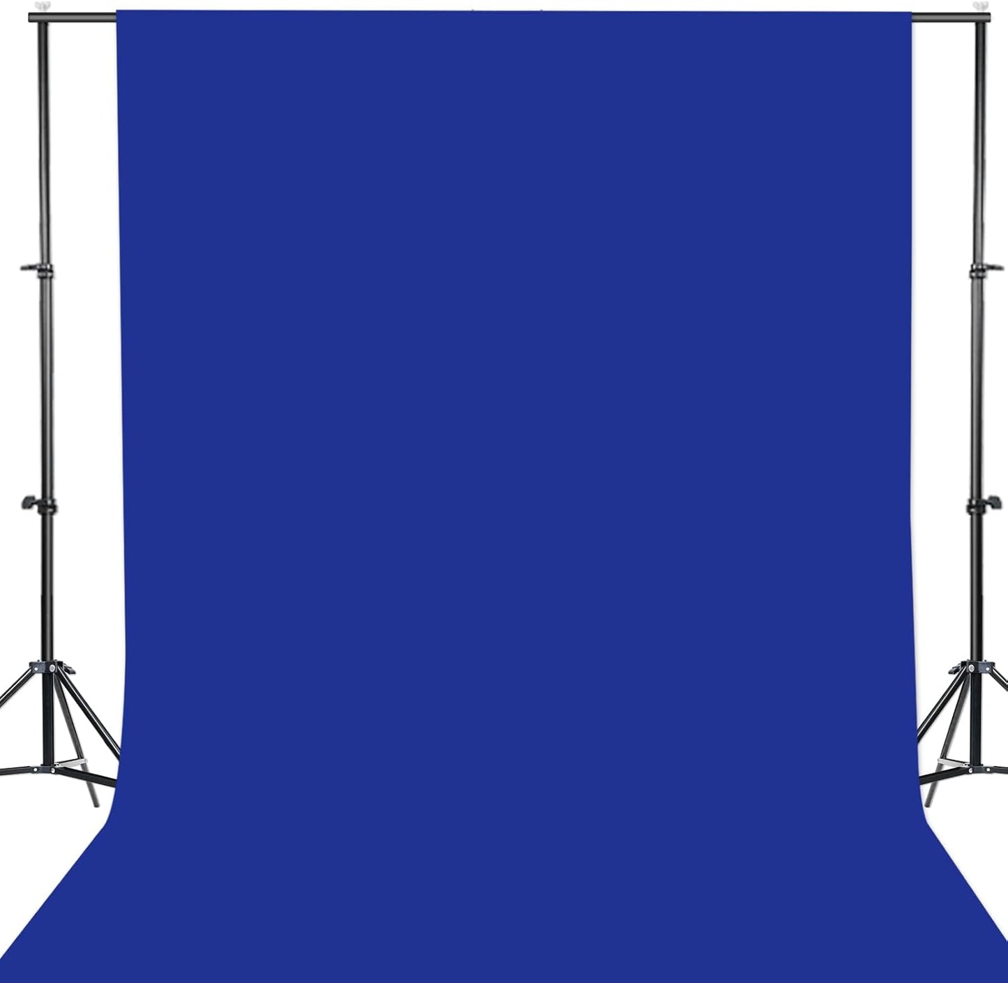 GFCC 8FTX10FT White Backdrop Background for Photography Photo Booth Backdrop for Photoshoot Background Screen Video Recording Parties Curtain