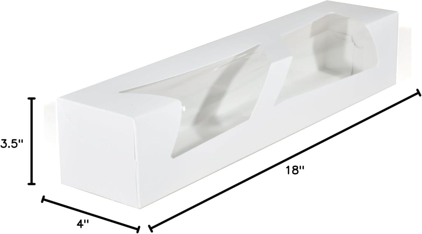Southern Champion Tray 1029 Premium Clay Coated Kraft Paperboard White Non-Window Sheet Cake and Utility Box, 19" Length x 14" Width x 4" Height, 1/2 Sheet (Case of 50)