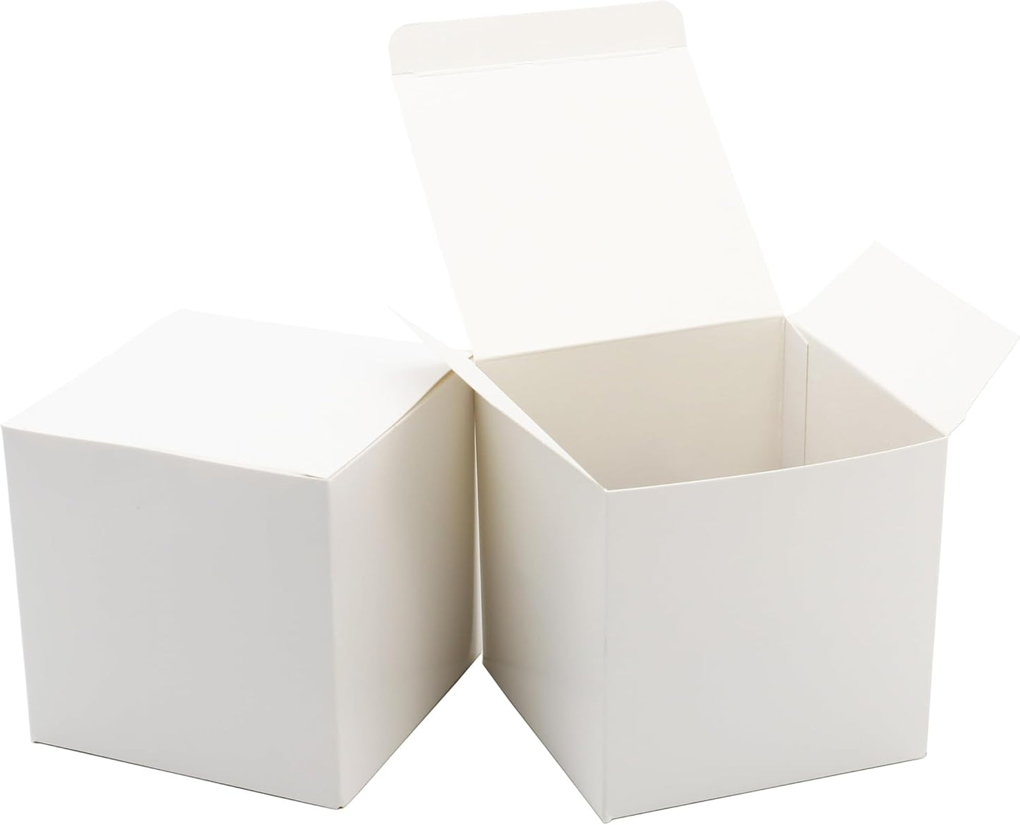 Oletx 24 Pcs Colorful Paper Gift Boxes, Small Candy Boxes Bulk, 3x3x3 inch Gift Box with Lids, Goodie Treat Boxes for Party Favors, Birthday Gifts, Wedding Gifts