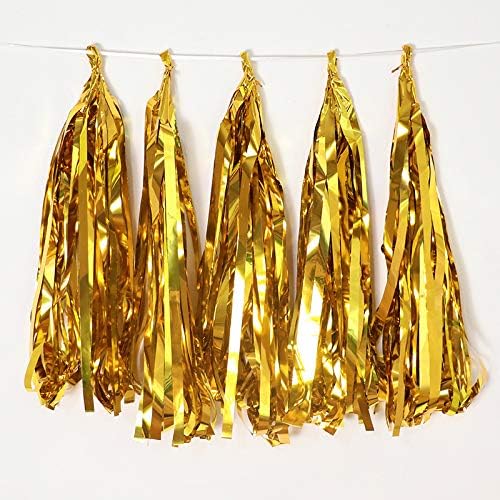 9.8in Blue Tissue Paper Tassel DIY Hanging paper decorations Party Garland Decor for Party Decorations Wedding,Festival,Baby Shower Decoration 20PCS25cm