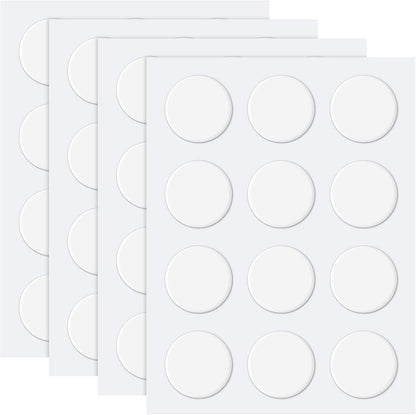 Zonon 1000 Pcs Double Sided Adhesive Dots Clear Glue Point Tape Stickers Balloon Glue Round Mini No Traces Adhesive Sticker Dot Sticker for Classroom Decor Craft DIY Office (0.24 Inch/ 6 mm)