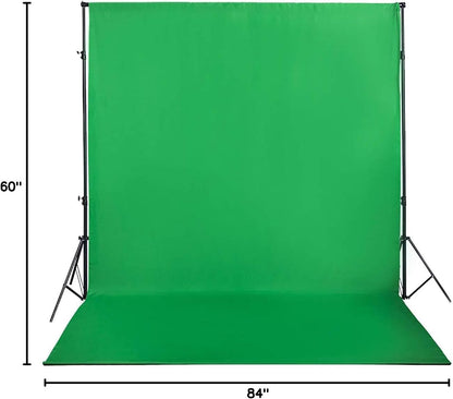 Black Backdrop for Photography Durable Fabric Background Photo Backdrop Video Photography Studio (5x7ft, Black)