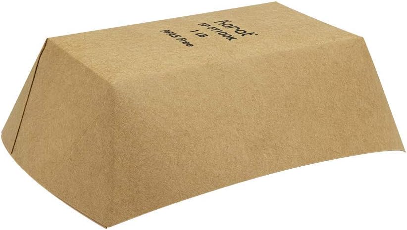 Karat Paper Food Trays Disposable [2 LB - 1,000 ct] Sturdy Food Boats, Leak Resistant | Ideal for Snacks, Nachos and Finger Foods