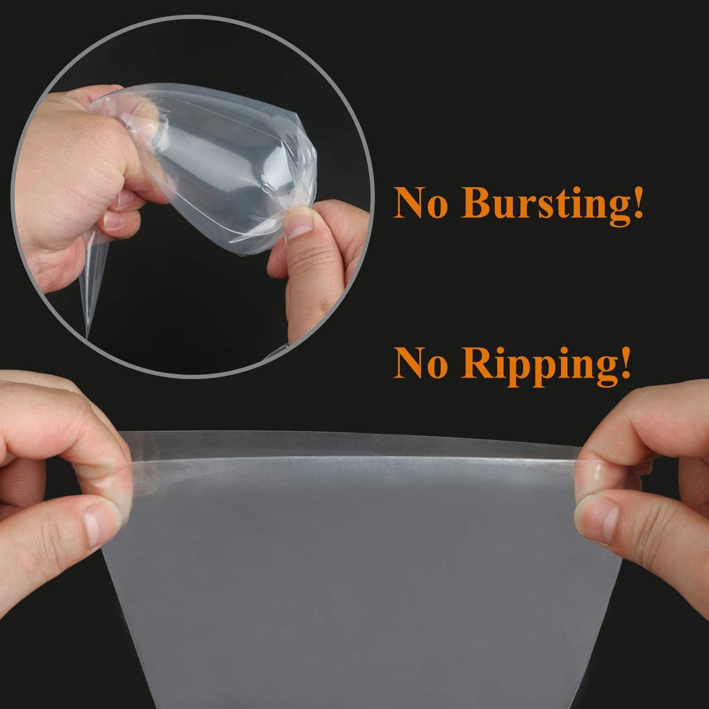 200pcs/set Disposable Pastry Bag Icing Piping Bag Cake Cupcake Decorating Bags
