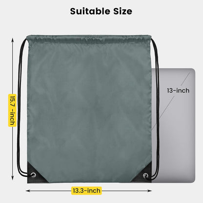 Vorspack 10 Pcs Drawstring Bags Bulk - Drawstring Backpack Draw String Back Bag for Gift, DIY, Party, Gym, Trip - 10 Colors