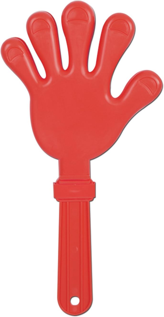 Red Giant Hand Shaped Clapper