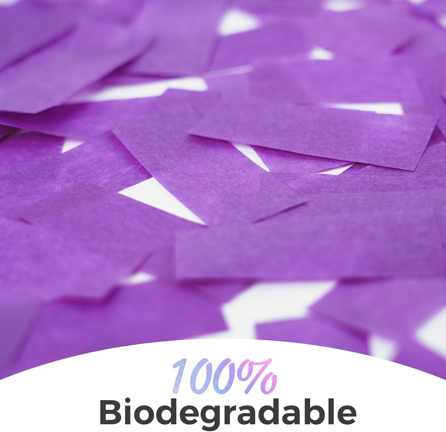 12 Inch Confetti Biodegradable [6 Pack] Confetti Cannons | Multicolor Confetti Poppers for Wedding,Birthday PartyChristmas Eve and New Year Give a Gift