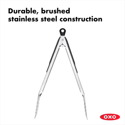 OXO Good Grips 7-Inch Mini Tongs, Stainless Steel