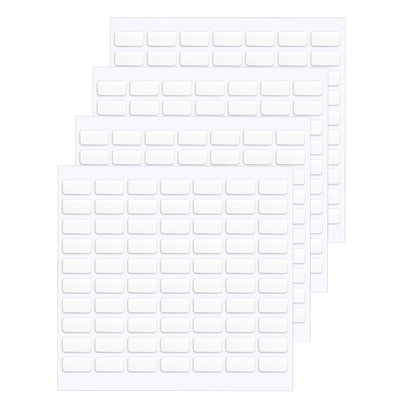 JANYUN 140 Pieces Adhesive Dots,Removable Round Putty Clear Tack No Trace Small Tape Stickers for Wall Hanging Festival Poster Office Party Decoration Picture Crafts