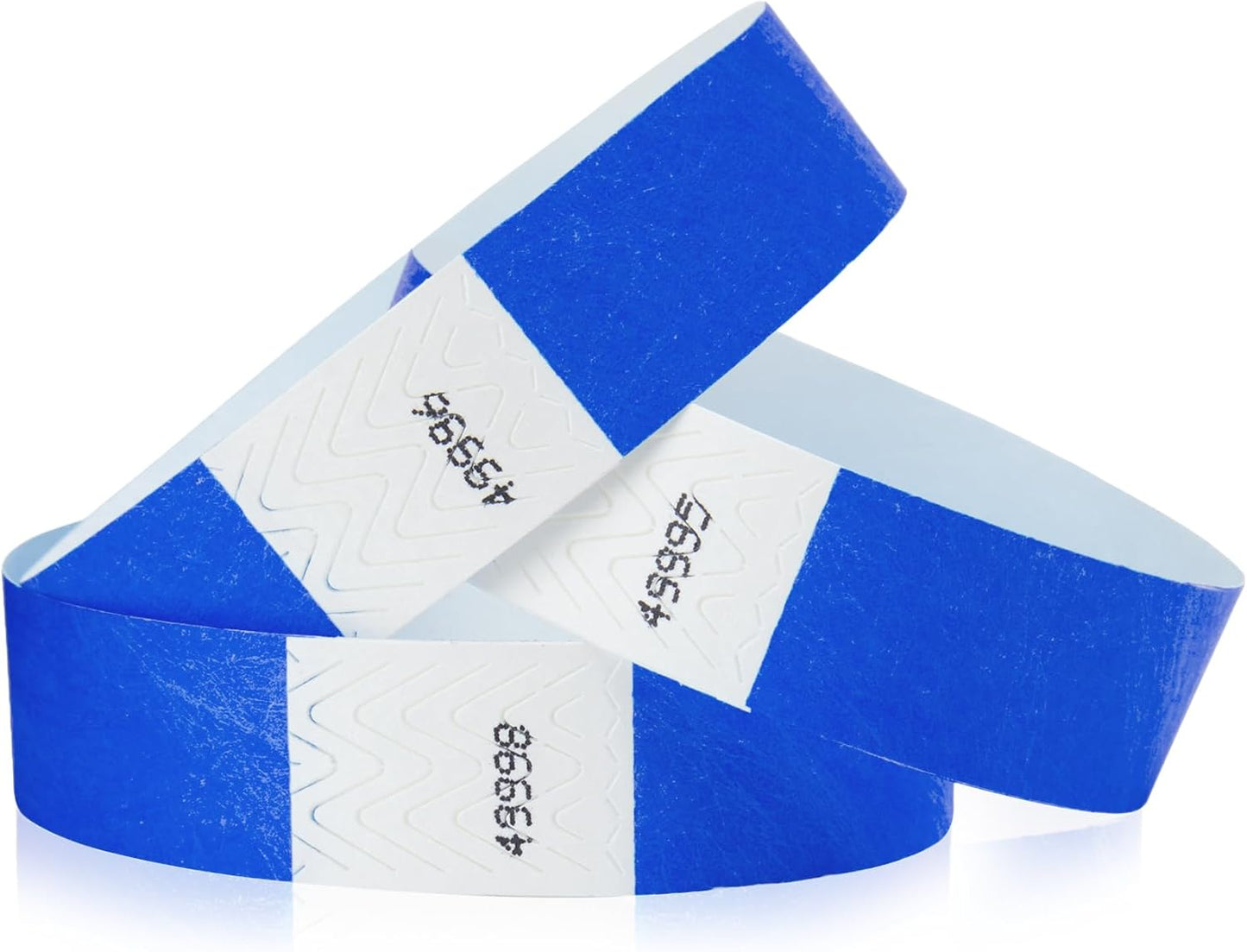200 WristCo Neon Red Tyvek Wristbands for Events Tamper-Proof Design & Fluorescent Color Prevent Reuse Premium-Grade Bracelets for Hospital & Medical ID, Party & VIP Identification