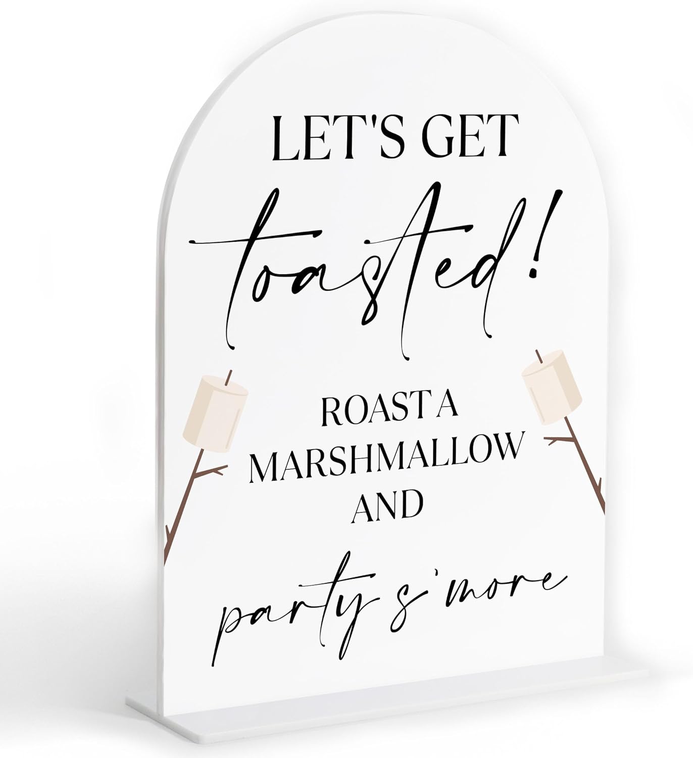Audio Guest Book Sign, White Arch Acrylic Wedding Sign, Audio Guest Book Wedding Phone, Bridal Shower Decor, Engagement Party Decor, Centerpiece Table Decorations Party for Bride and Groom-14