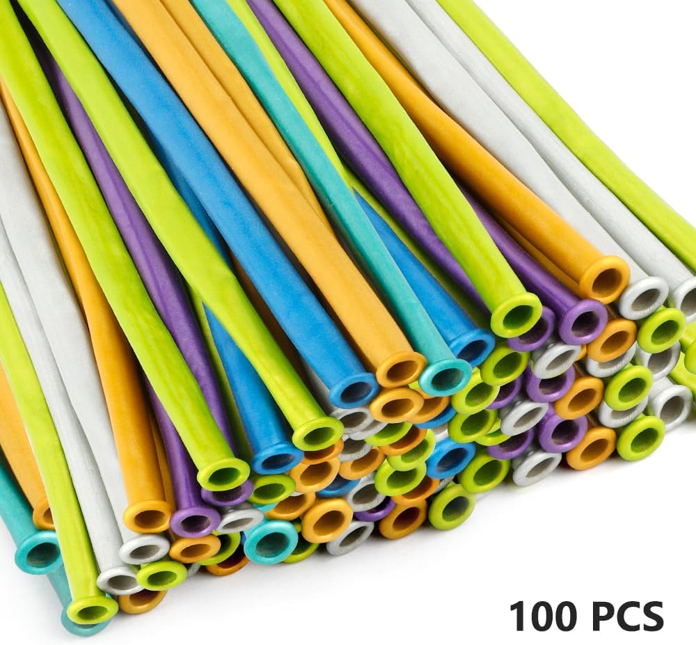 260 Balloons Clear 100 Pcs Long Balloons For Tying Balloon Arch Back To School Animal Balloon Clear 260 Globos Largos Para Hacer Figuras Birthday Valentines Party Decor