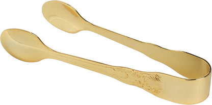 Elegance Silver 86242 Silver Plated Ice Tongs, 7"